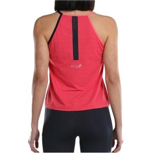 Bullpadel Uselo Women's Tank Top. Czerwone topy BULLPADEL, s, bez wzorów, sportowe, bez kołnierzyka, bez ramiączek. Za 147,40 zł.