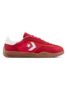 Converse Skórzane sneakersy "Run Star" w kolorze czerwonym rozmiar: 39. Czerwone trampki Converse, bez wzorów, bez zapięcia. Za 214,95 zł.