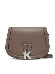 KARL LAGERFELD Torebka A1W30408 Szary. Szare torebki klasyczne KARL LAGERFELD, bez wzorów, ze skóry, bez dodatków. Za 629,99 zł.