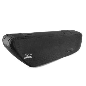 Torba rowerowa Rockbros na ramę pod rurę górną 2,9l - czarna. Czarne torebki klasyczne ROCKBROS, bez wzorów, bez dodatków. Za 99,99 zł.