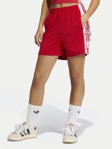 Adidas Szorty sportowe Adibreak KD6330 Czerwony Loose Fit. Czerwone spodenki sportowe ADIDAS, xs, bez wzorów, z syntetyku. Za 219,99 zł.