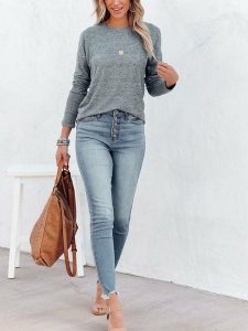 Milan Kiss Bluza w kolorze szarym rozmiar: L. Szare bluzy Milan Kiss, l, bez wzorów, bez kaptura. Za 157,35 zł.