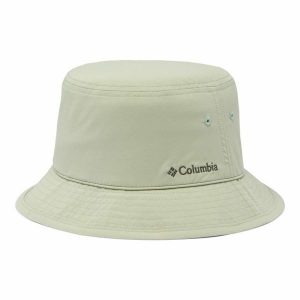 Kapelusz przeciwsłoneczny Columbia Pine Mountain II Bucket Hat. Zielone kapelusze Columbia, bez wzorów. Za 99,99 zł.