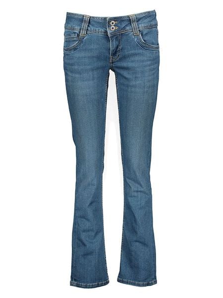 Pepe Jeans Dżinsy "Iconic" - Slim fit - w kolorze niebieskim rozmiar: W32/L32. Niebieskie jeansy Pepe Jeans, bez wzorów, z jeansu. Za 345,36 zł.