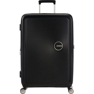 Walizka American Tourister Soundbox 67/24 TSA EXP. Czarne walizki AMERICAN TOURISTER, bez wzorów. Za 705,00 zł.