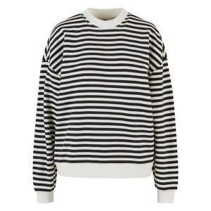 Bluza damska Urban Classics. Białe bluzy Urban Classics, bez wzorów, z bawełny, bez kaptura. Za 231,00 zł.