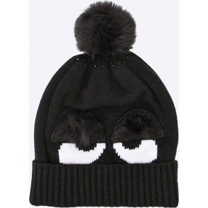 Tally Weijl - Czapka. Czarne czapki marki TALLY WEIJL, z dzianiny. W wyprzedaży za 19,90 zł.