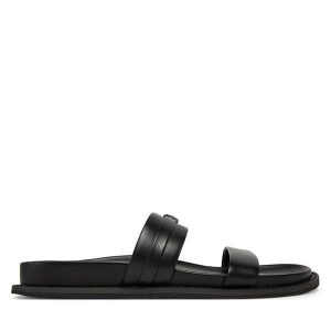 Klapki MICHAEL Michael Kors. Czarne klapki MICHAEL Michael Kors, bez wzorów, bez obcasa. Za 399,99 zł.