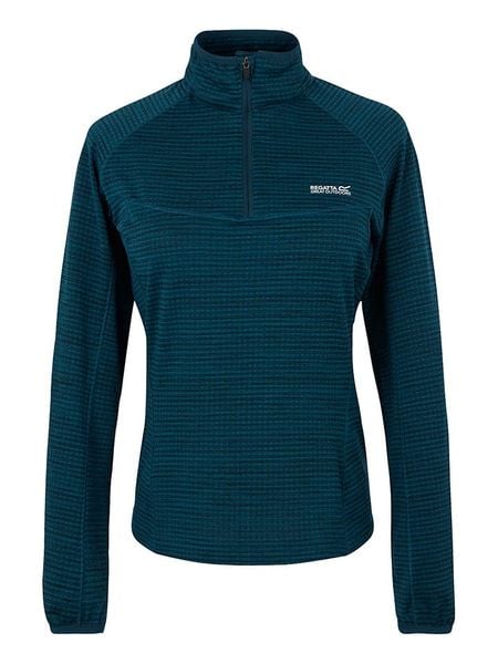 Regatta Bluza polarowa "Yonder II" w kolorze turkusowym rozmiar: 40. Niebieskie bluzy Regatta, bez wzorów, z materiału, bez kaptura. Za 82,64 zł.