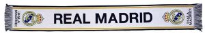 Szalik Real Madryt - licencjonowany 140 cm x 20 cm. Białe szaliki REAL MADRID, bez wzorów, z materiału. Za 99,00 zł.