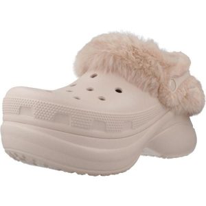 Buty CROCS BAE LINED CLOG Rose. Czerwone buty trekkingowe Crocs, z syntetyku, bez zapięcia. Za 369,99 zł.
