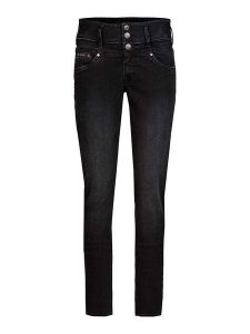 Herrlicher Dżinsy - Skinny fit - w kolorze czarnym rozmiar: W25/L32. Czarne jeansy Herrlicher, bez wzorów. Za 131,74 zł.