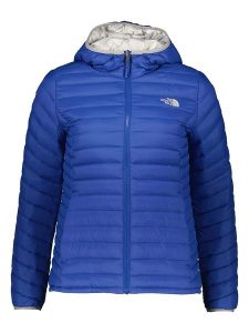The North Face Dwustronna kurtka puchowa "Manchuria RV" w kolorze niebiesko-szarym rozmiar: S. Niebieskie kurtki The North Face, s, bez wzorów, z puchu, bez kaptura. Za 421,67 zł.