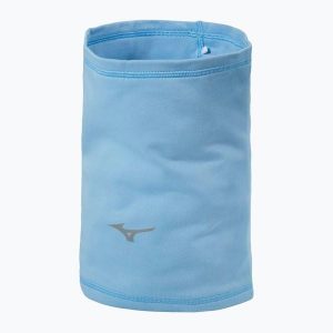 Komin Mizuno Warmalite Triwarmer. Niebieskie szaliki Mizuno, bez wzorów, z elastanu. Za 45,99 zł.