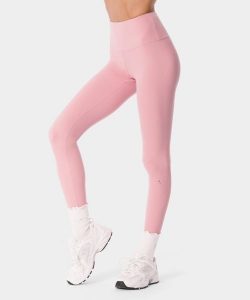 Legginsy crossback na pilates dla kobiet Carpatree Balletcore. Czerwone legginsy Carpatree, bez wzorów, z dzianiny, z podwyższonym stanem. Za 175,99 zł.