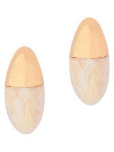 TATUUM Kolczyki w kolorze beżowym rozmiar: onesize. Brązowe kolczyki Tatuum, metalowe. Za 30,99 zł.