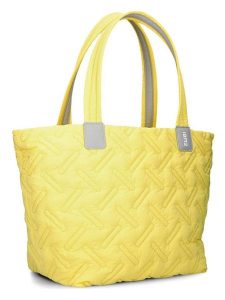 Zwei Shopper bag w kolorze żółtym - 42 x 31 x 24 cm rozmiar: onesize. Żółte shopper bag Zwei, bez wzorów, z materiału, na ramię, bez dodatków. Za 158,47 zł.