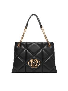 LOVE MOSCHINO Torebka JC4040PP0NLC0000 Czarny. Czarne torebki klasyczne LOVE MOSCHINO, bez wzorów, ze skóry, bez dodatków. Za 689,99 zł.