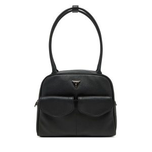 Torebka Guess. Czarne torebki klasyczne Guess, z aplikacjami, bez dodatków. Za 319,99 zł.