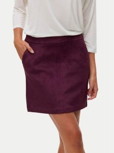 Vero Moda Spódnica mini Donnadina 10210430 Fioletowy Regular Fit. Fioletowe spódnice Vero Moda, xs, bez wzorów, z syntetyku, mini. Za 169,99 zł.