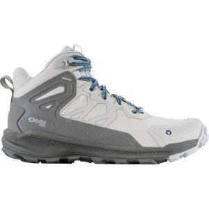 Buty turystyczne damskie Oboz Katabatic Low B-Dry. Szare buty trekkingowe OBOZ, bez zapięcia. W wyprzedaży za 619,00 zł.