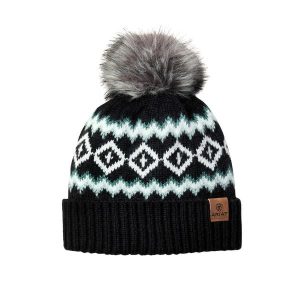 Kapelusz damski Ariat Bristole. Czarne kapelusze ARIAT, bez wzorów, eleganckie. Za 159,50 zł.