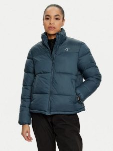 4F Kurtka puchowa w kolorze turkusowym rozmiar: M. Niebieskie kurtki 4f, m, bez wzorów, z puchu, bez kaptura. Za 166,10 zł.