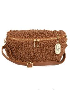 Anna Morellini Skórzana saszetka "Rialta" w kolorze jasnobrązowym - 27 x 19 x 8 cm rozmiar: onesize. Brązowe nerki i saszetki Anna Morellini, bez wzorów, z materiału. Za 221,88 zł.