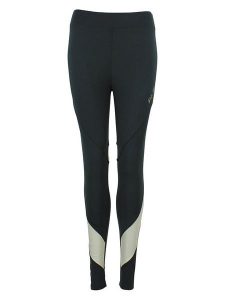 Peak Mountain Legginsy sportowe "Athlete" w kolorze czarnym rozmiar: L. Czarne legginsy Peak Mountain, bez wzorów, z materiału. Za 100,52 zł.