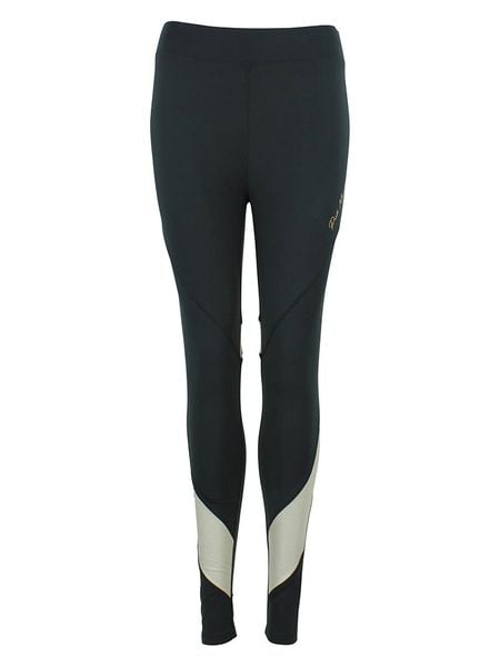 Peak Mountain Legginsy sportowe "Athlete" w kolorze czarnym rozmiar: L. Czarne legginsy Peak Mountain, l, bez wzorów, z materiału, outdoorowe. Za 125,85 zł.