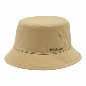 Kapelusz przeciwsłoneczny Columbia Pine Mountain II Bucket Hat. Czerwone kapelusze Columbia, bez wzorów, sportowe. Za 93,99 zł.