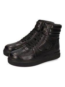 MELVIN & HAMILTON Skórzane sneakersy "Nuri" w kolorze czarnym rozmiar: 40. Czarne trampki Melvin & Hamilton, bez wzorów, za kostkę, bez zapięcia. Za 483,17 zł.