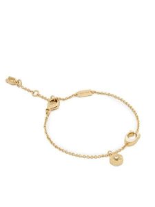 Coach Bransoletka 37571529 Złoty. Żółte bransoletki Coach, metalowe. Za 309,99 zł.