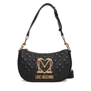 Torebka LOVE MOSCHINO. Czarne torebki klasyczne LOVE MOSCHINO, bez wzorów, bez dodatków. Za 649,99 zł.