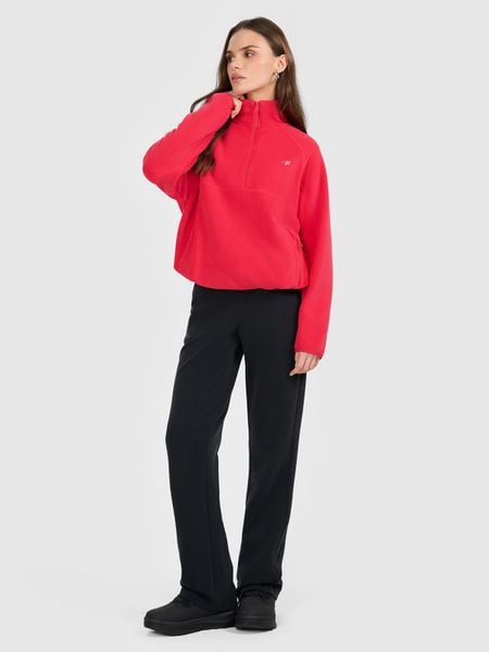 4F Spodnie dresowe z modalem damskie - czarne XL. Czarne spodnie dresowe 4f, xl, bez wzorów, z dresówki. Za 189,99 zł.