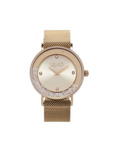 Liu Jo Zegarek Dancing Slim TLJ1346 Złoty. Żółte, analogowe zegarki Liu Jo. Za 749,99 zł.