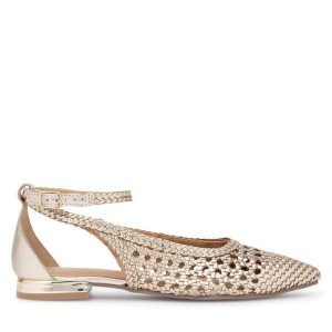 Baleriny Sergio Bardi. Żółte balerinki Sergio Bardi, bez wzorów, bez obcasa, bez zapięcia. Za 329,99 zł.