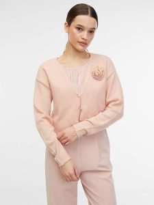 Orsay Kardigan w kolorze jasnoróżowym rozmiar: L. Różowe kardigany Orsay. Za 61,45 zł.