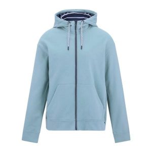 Bluza damska z kapturem Regatta Bayletta. Niebieskie bluzy Regatta, bez wzorów, z materiału, z kapturem. Za 261,50 zł.