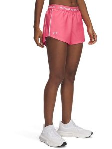 Under Armour Szorty funkcyjne w kolorze różowym rozmiar: M. Różowe spodenki sportowe Under Armour, m, bez wzorów, outdoorowe. Za 96,60 zł.