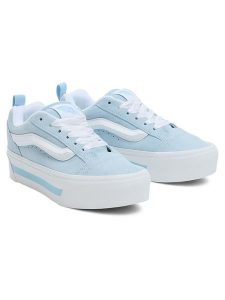 Vans Skórzane sneakersy "Knu Stack" w kolorze błękitnym rozmiar: 38. Niebieskie trampki Vans, bez wzorów, bez zapięcia. Za 187,45 zł.