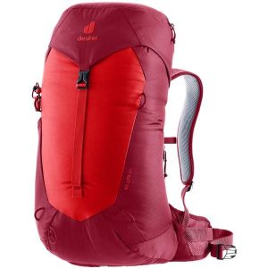 Plecak z siatką dystansową Deuter AC Lite 24 - cherry/masala. Czerwone plecaki Deuter. Za 431,19 zł.