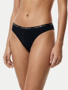 Emporio Armani Underwear Komplet fig brazylijskich EW000406 AF19024 MC005 Czarny. Czarne komplety bielizny Emporio Armani Underwear, bez wzorów, z wiskozy. Za 209,99 zł.