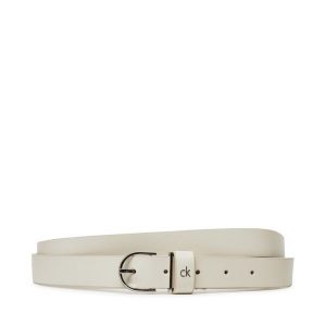 Pasek Damski Calvin Klein. Białe paski Calvin Klein, bez wzorów. Za 109,99 zł.