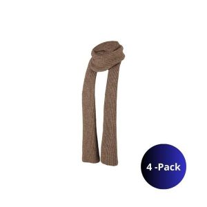 Chusta narciarska damska - prążkowana - jeden rozmiar - 4 sztuki. Zielone apaszki i chusty HEAT KEEPER, bez wzorów, z poliakrylu, eleganckie. W wyprzedaży za 358,45 zł.