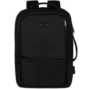 Wielofunkcyjny Plecak Vireo 003 - Black. Czarne plecaki WINGS. Za 139,90 zł.