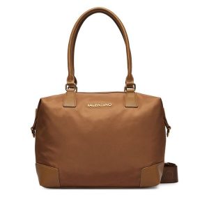Torebka Valentino. Brązowe torebki klasyczne Valentino, bez wzorów, bez dodatków. Za 549,99 zł.