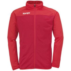 Bluza Kempa Prime Poly Jacket. Czerwone bluzy Kempa, bez wzorów, bez kaptura. W wyprzedaży za 169,50 zł.