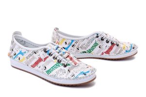 ARTIKER RELAKS 52C0665 multicolor, półbuty damskie. Półbuty Artiker Relaks, na lato, bez wzorów, ze skóry, bez obcasa, bez zapięcia. Za 159,92 zł.
