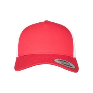 Czapka Flexfit 5-panel retro 2-tone. Białe czapki FLEXFIT, bez wzorów, retro. Za 86,50 zł.